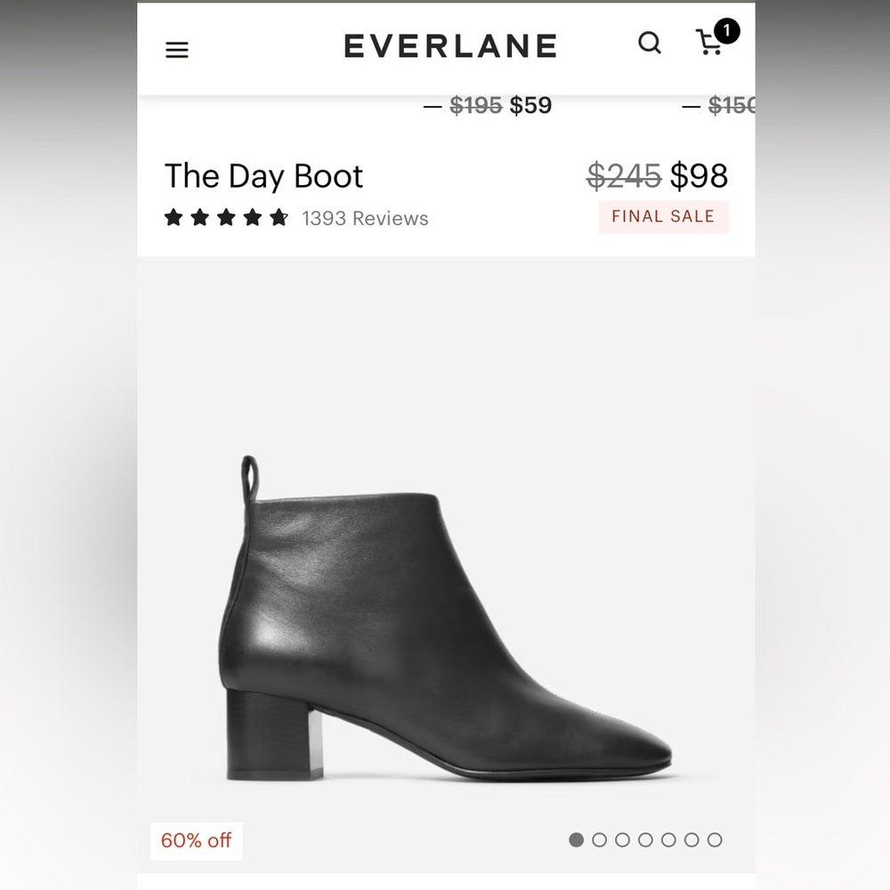 Everlane Boss boot 🖤